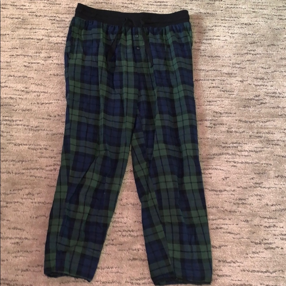plaid sweats